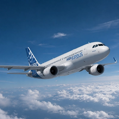 Avión comercial como destino de los componentes aeronáuticos fabricados por TACOI
