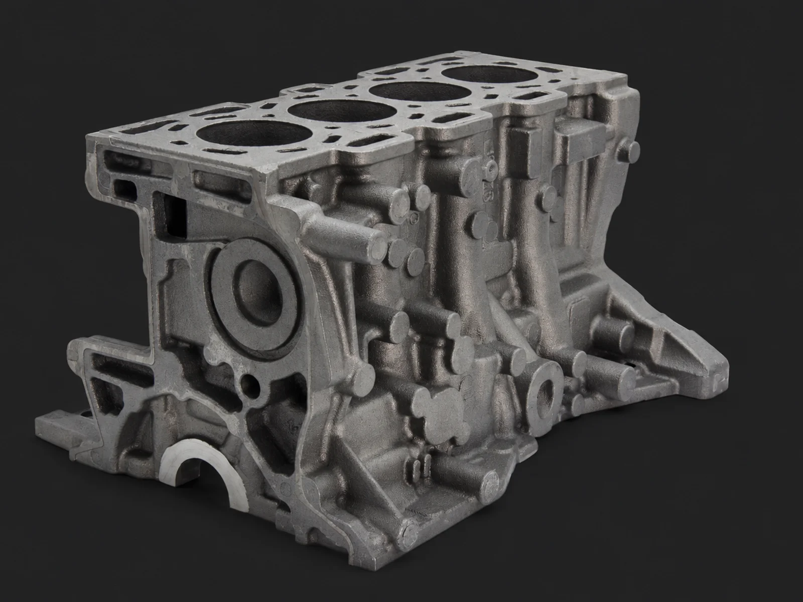Bloque de motor de cuatro cilindros mecanizado por TACOI